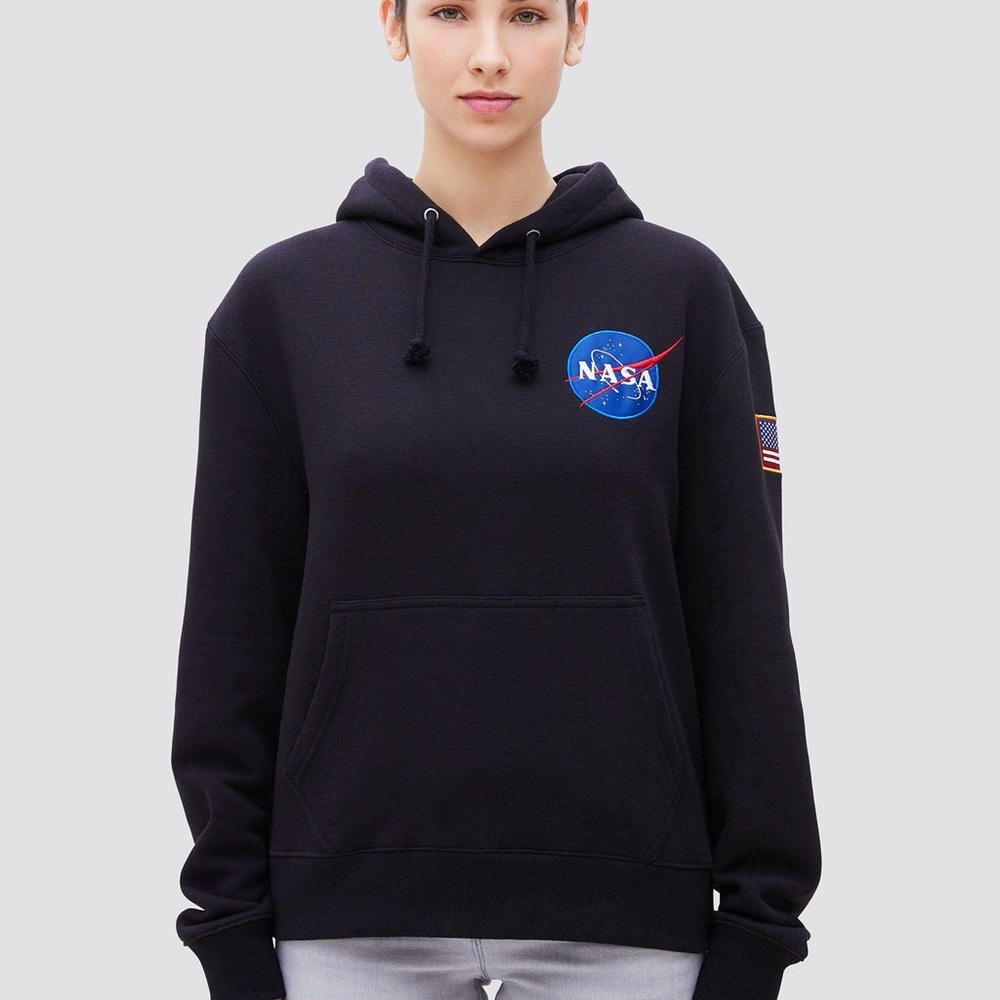 ALPHA INDUSTRIES NASA SPACE SHUTTLE HOODIE - Picture 10 of 12